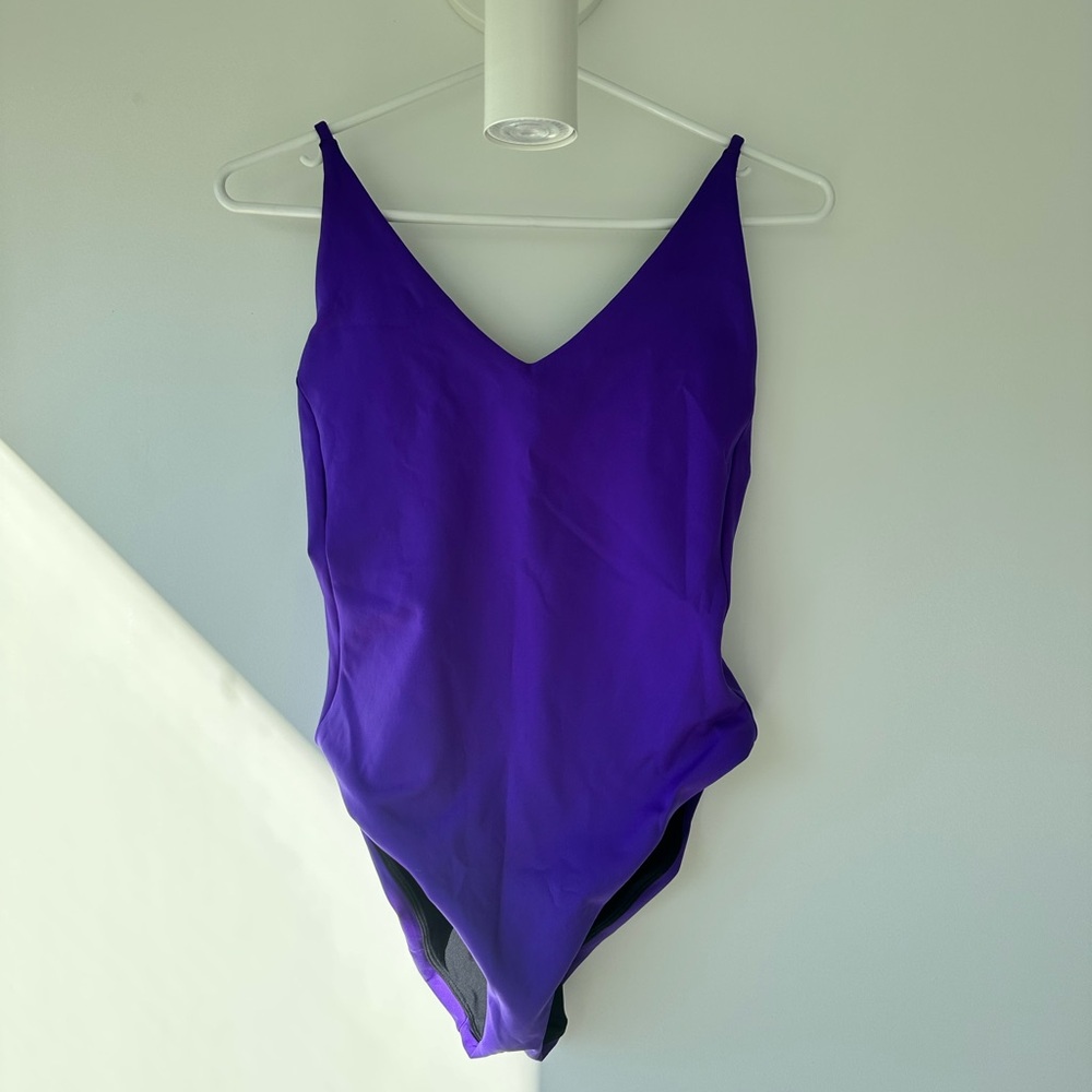 LEFT ON FRIDAY Purple One-Piece Swimsuit